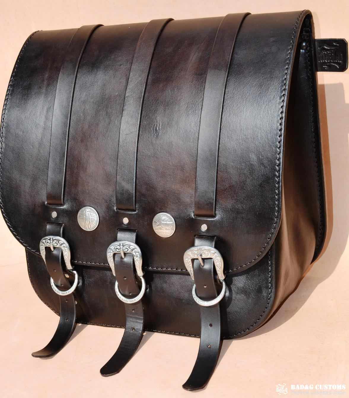 Cannonball Motorcycle Race 2012 Seat and Saddlebags Set - Doug Wothke #88