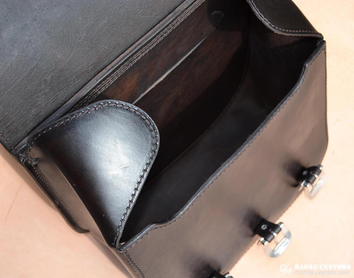 Cannonball Motorcycle Race 2012 Seat and Saddlebags Set - Doug Wothke #88