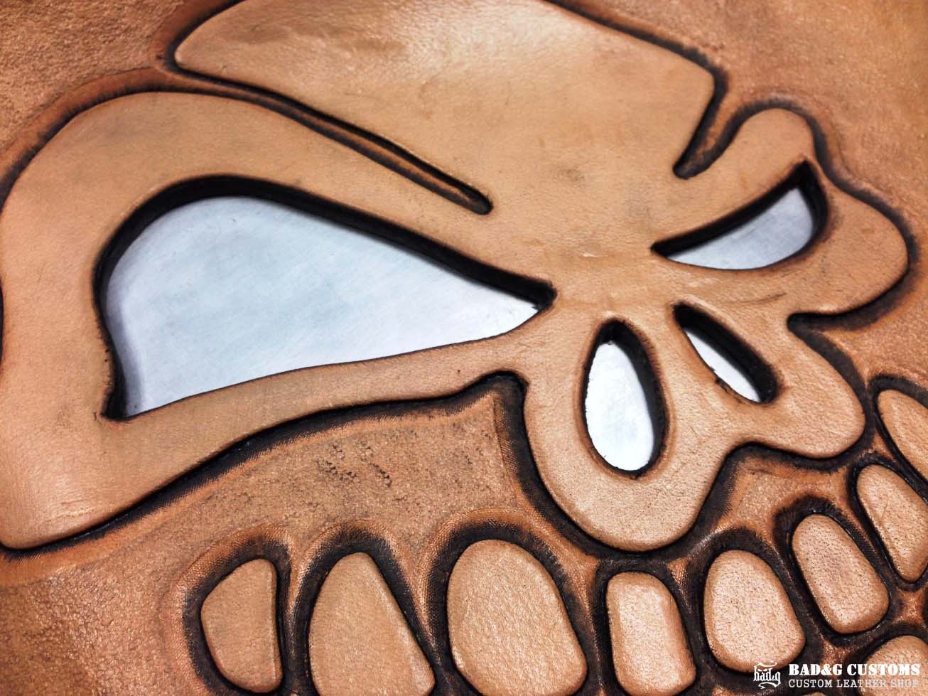 Flypaper Customs Aluminum Bagger Skull Seat