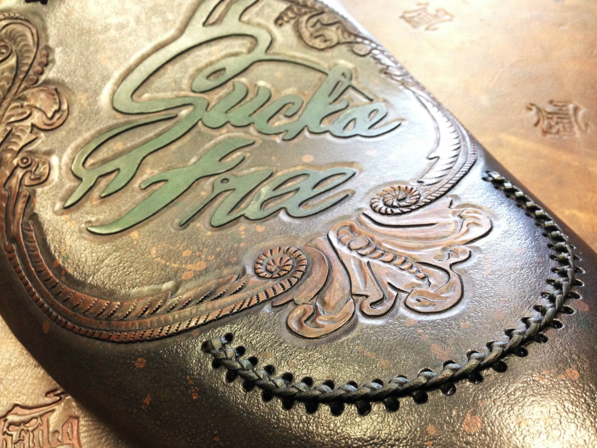 Flypaper Customs "Sucka Free" Bagger Custom Seat