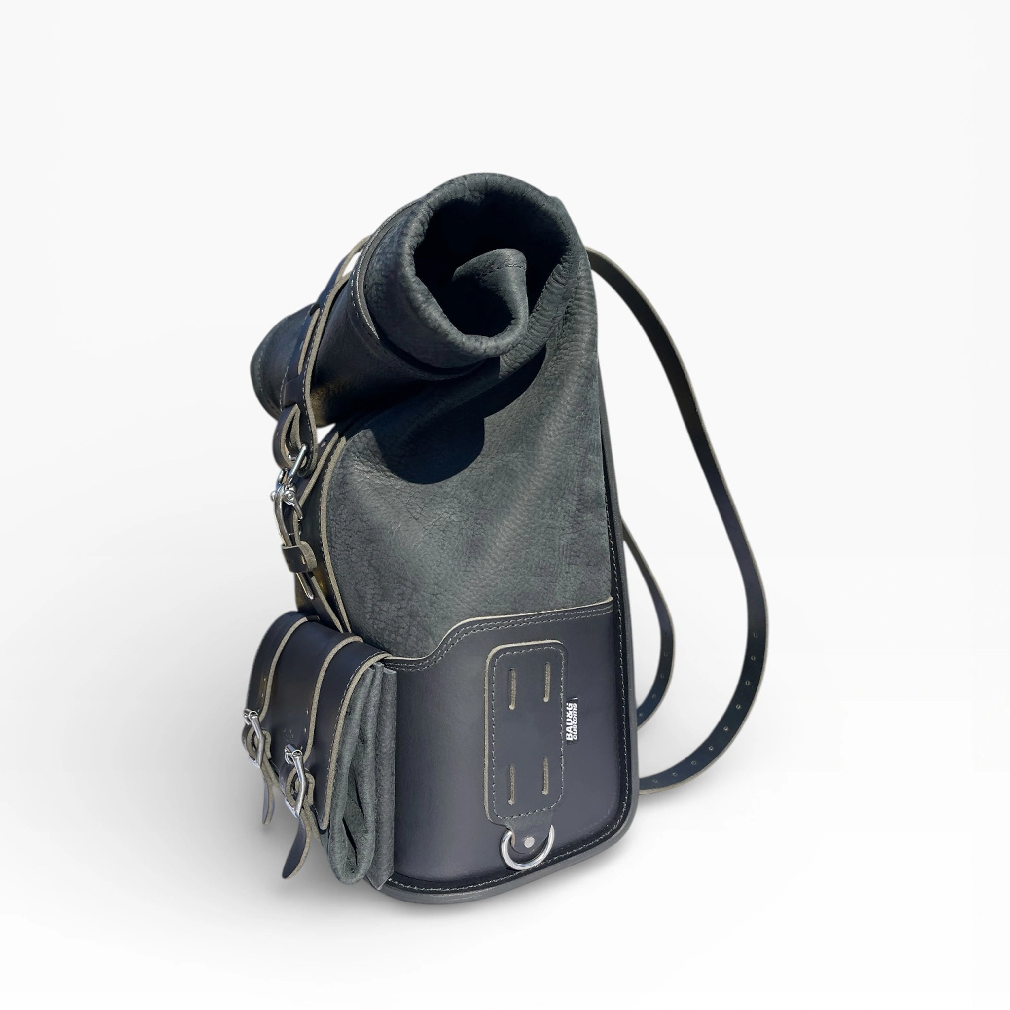 Rolltop Backpack Sissy Bar Bag - URB01S | 2-in-1 Design