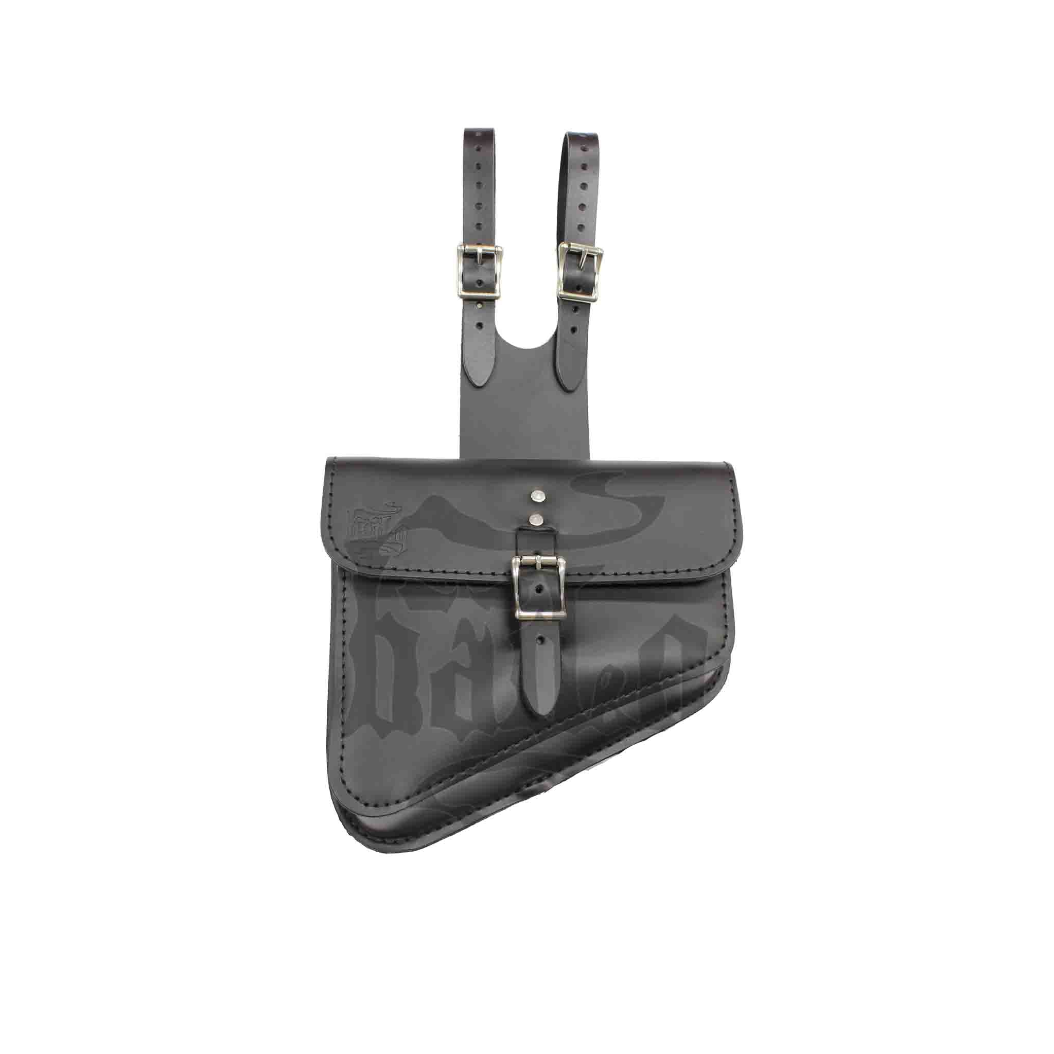 Upgrade your Harley-Davidson® Dyna with the DBB011 Dyna Strap On Battery Bag. Hand crafted in USA with premium leather and top quality hardware. Durable and stylish, it's the perfect fit for your motorcycle.