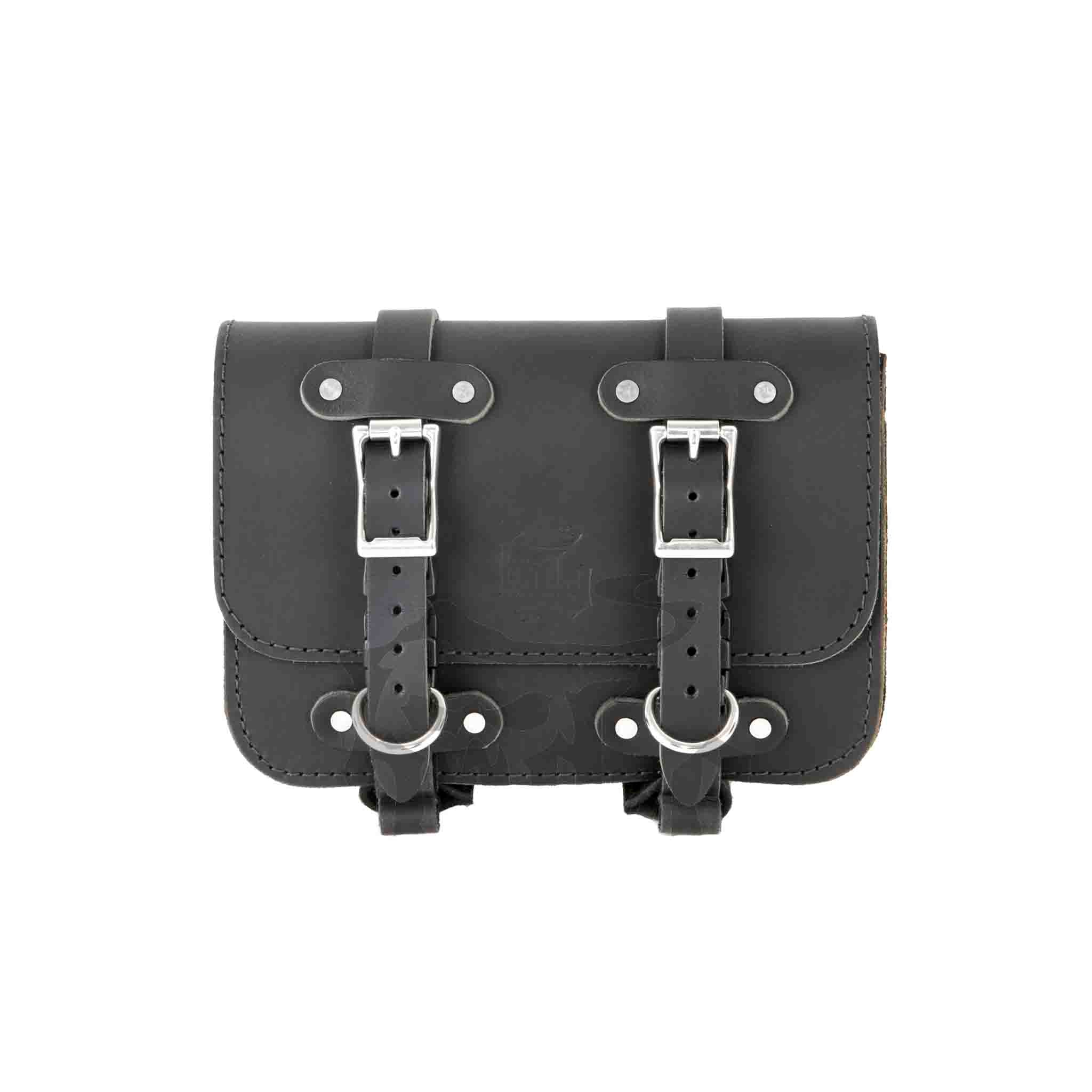 Upgrade your Harley-Davidson® Dyna with the DBB03WC Dyna Expandable Battery Bag. Hand crafted in USA with premium water buffalo leather, waxed canvas and stainless steel hardware. Durable and stylish, it's the perfect fit for your motorcycle.