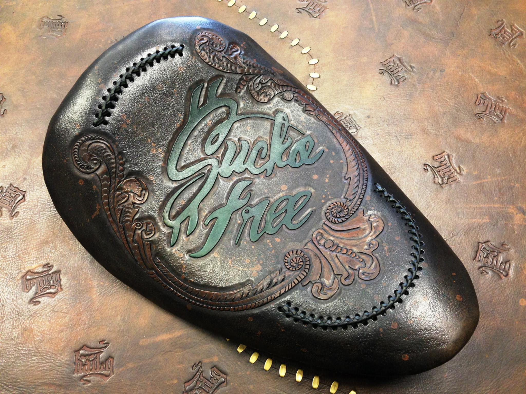 Flypaper Customs "Sucka Free" Bagger Custom Seat