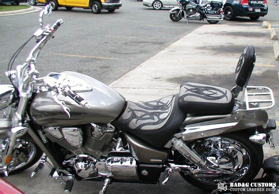Honda VTX 1300 1800 Tribal Custom Seat and Backrest