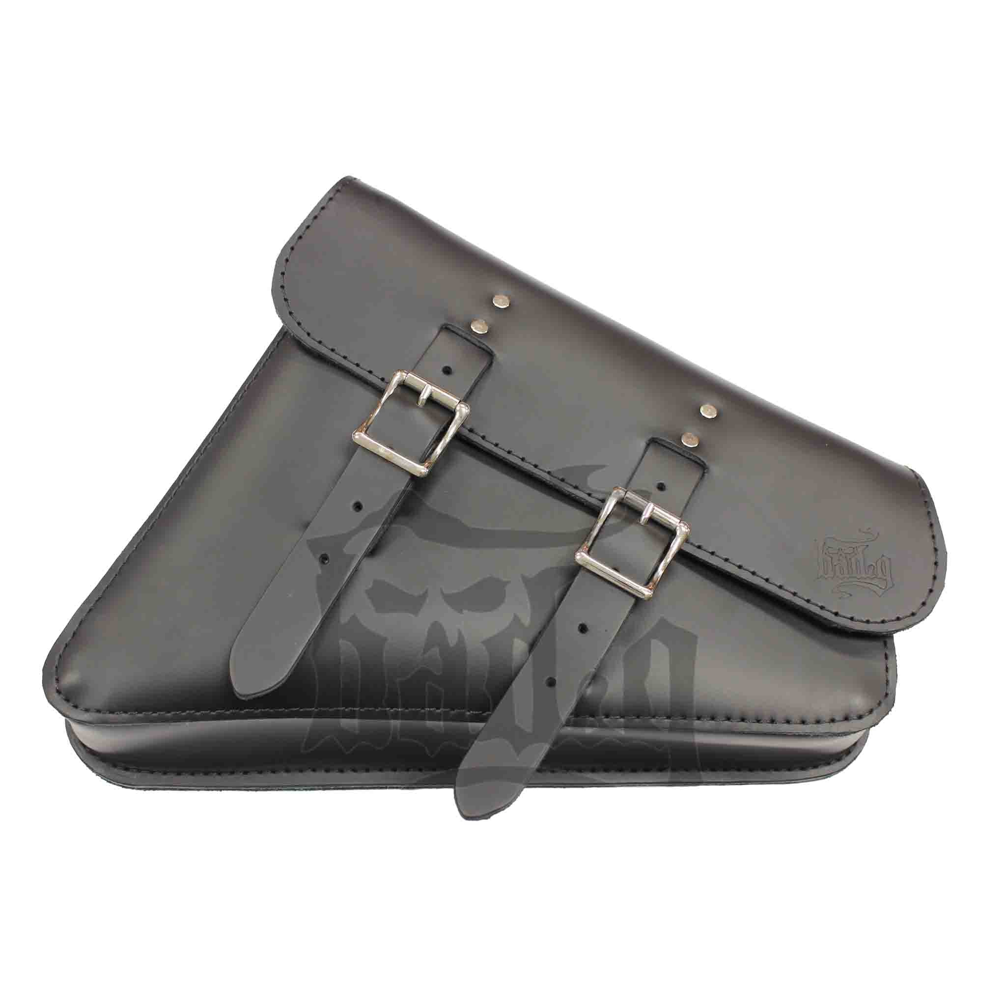 Upgrade your Harley-Davidson® Softail with the SHL06 Left Side Swingarm Solo Bag. Hand crafted in USA with premium leather and top quality hardware. Designed to fit all 2018-Later Harley-Davidson® Softail models*. Durable and stylish, it features easy installation and it's the perfect fit for your motorcycle.